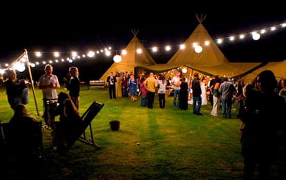 Below Canvas marquee