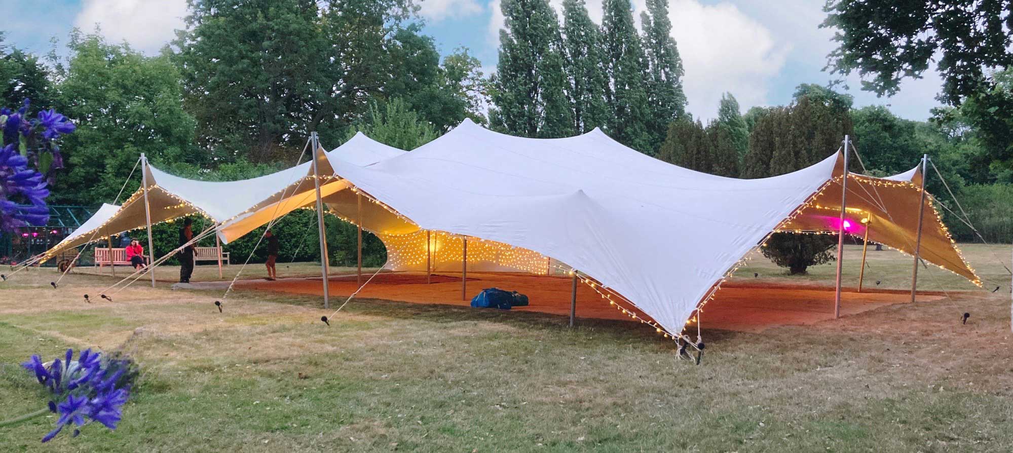 Earth Village Events - Stretch Tent Hire marquee