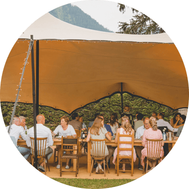 Taddle Farm Tents marquee
