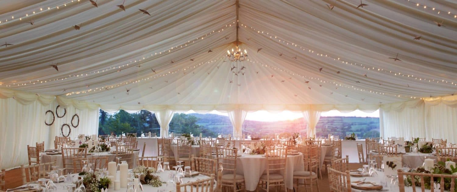 The Marquee Hire Company marquee