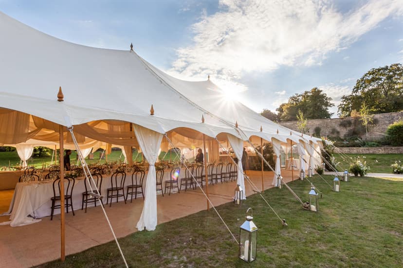 Sailcloth marquee